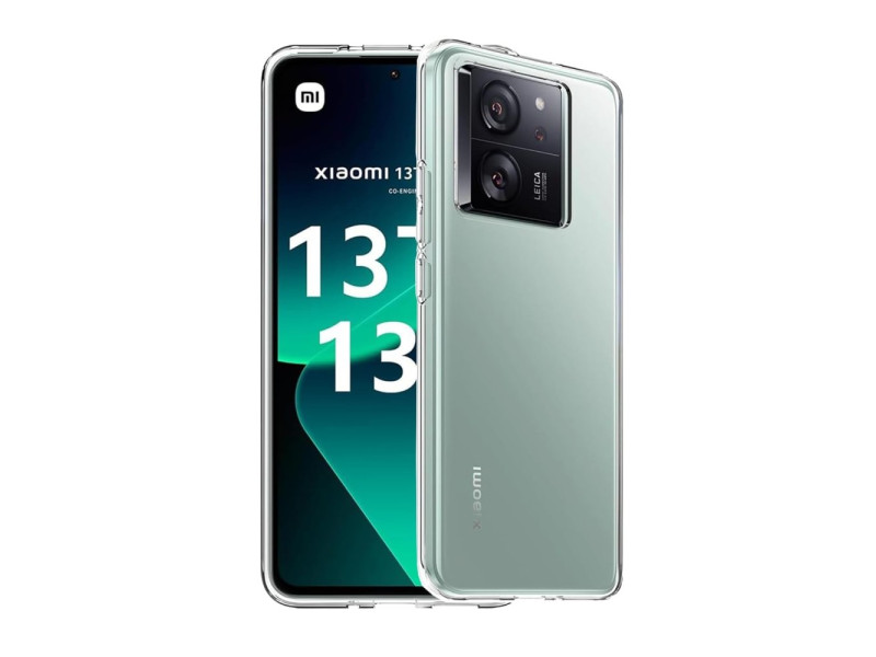 Newface Xiaomi Mi 13T Kılıf Lüx Şeffaf Silikon