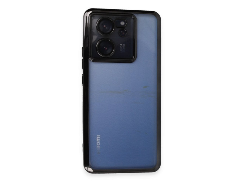 Newface Xiaomi Mi 13T Kılıf Razer Lensli Silikon - Siyah