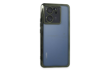 Newface Xiaomi Mi 13T Kılıf Razer Lensli Silikon - Yeşil