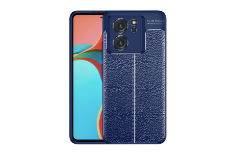 Newface Xiaomi Mi 13T Pro Kılıf Focus Derili Silikon - Lacivert