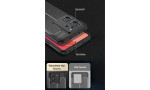 Newface Xiaomi Mi 13T Pro Kılıf Focus Derili Silikon - Lacivert