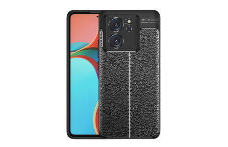 Newface Xiaomi Mi 13T Pro Kılıf Focus Derili Silikon - Siyah