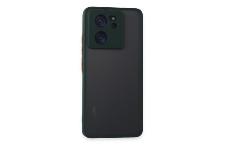 Newface Xiaomi Mi 13T Pro Kılıf Montreal Silikon Kapak - Yeşil