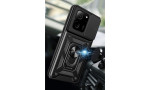 Newface Xiaomi Mi 13T Pro Kılıf Pars Lens Yüzüklü Silikon - Gümüş