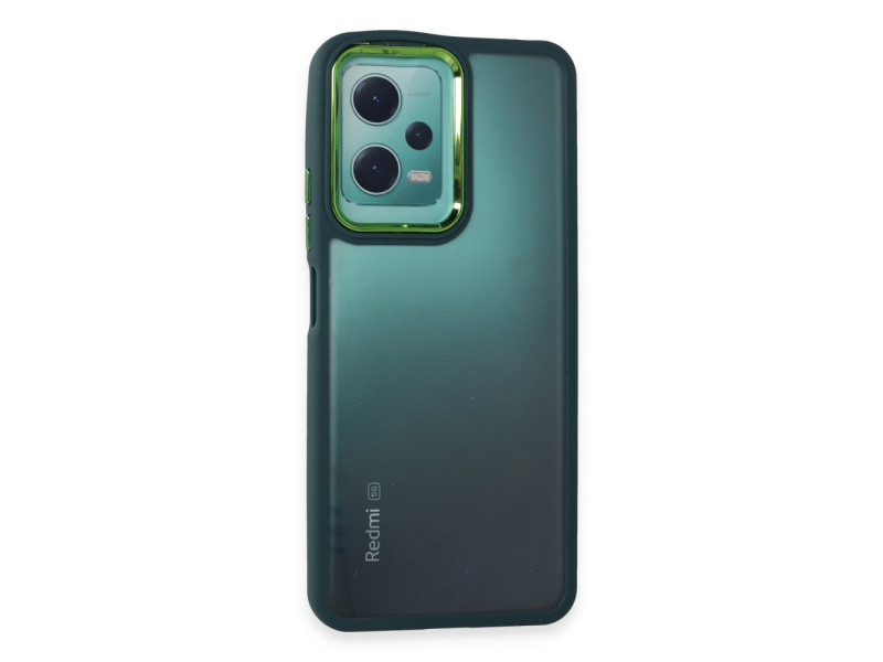 Newface Xiaomi Poco X5 5G Kılıf Dora Kapak - Haki Yeşil