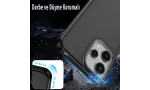 Newface Xiaomi Redmi 12 Kılıf Elegant Kapak - Pudra