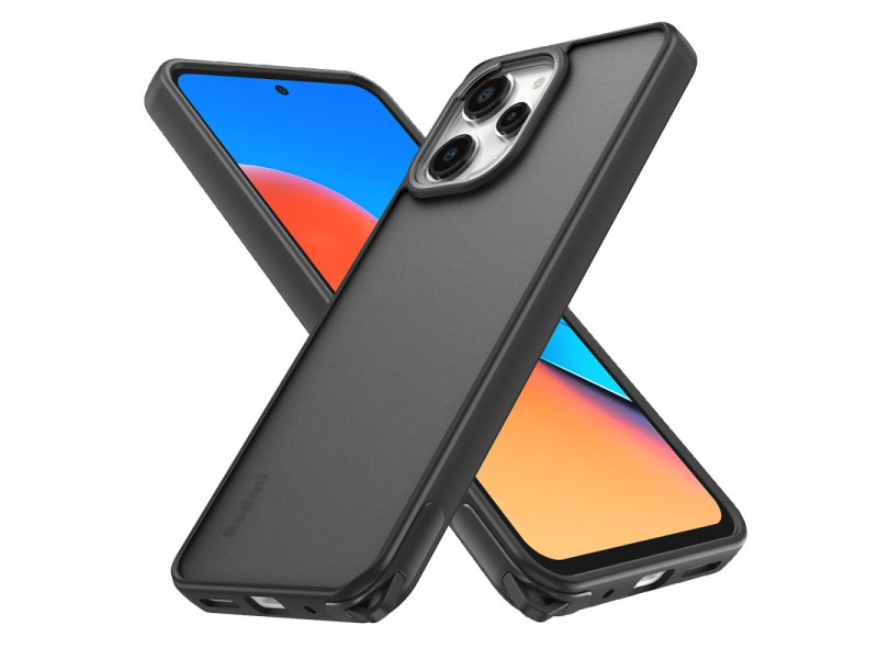 Newface Xiaomi Redmi 12 Kılıf Elegant Kapak - Siyah