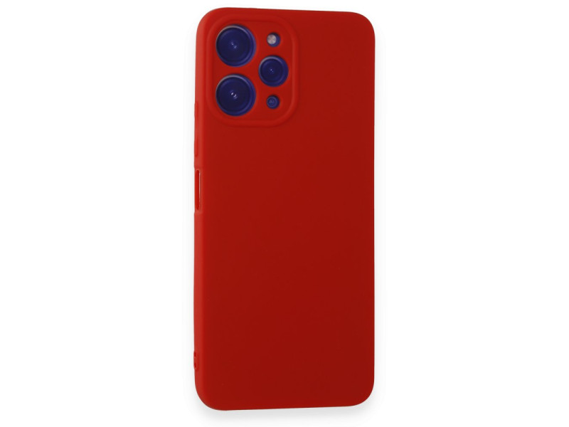 Newface Xiaomi Redmi 12 Kılıf First Silikon - Kırmızı