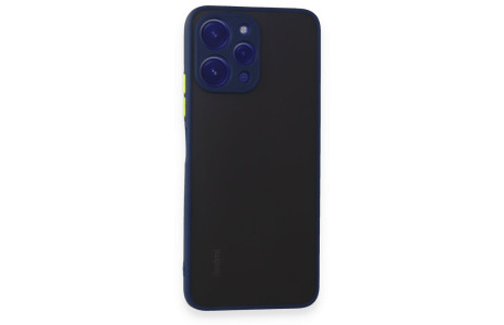 Newface Xiaomi Redmi 12 Kılıf Montreal Silikon Kapak - Lacivert