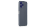 Newface Xiaomi Redmi 12 Kılıf Nano içi Kadife Silikon - Gri
