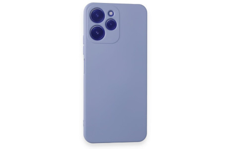 Newface Xiaomi Redmi 12 Kılıf Nano içi Kadife Silikon - Lila