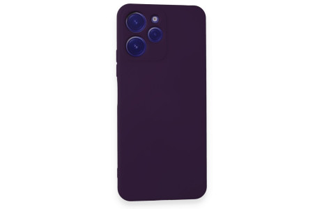 Newface Xiaomi Redmi 12 Kılıf Nano içi Kadife Silikon - Mor