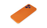 Newface Xiaomi Redmi 12 Kılıf Nano içi Kadife Silikon - Turuncu