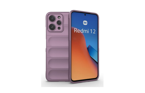 Newface Xiaomi Redmi 12 Kılıf Optimum Silikon - Mor