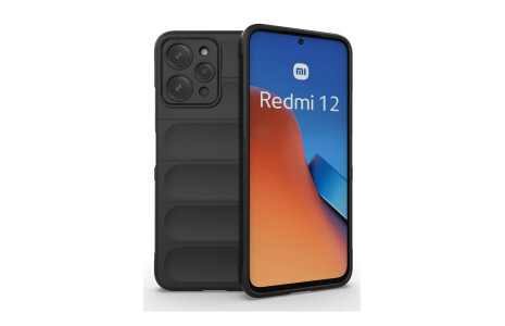 Newface Xiaomi Redmi 12 Kılıf Optimum Silikon - Siyah
