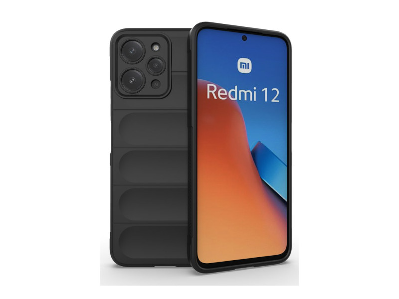 Newface Xiaomi Redmi 12 Kılıf Optimum Silikon - Siyah