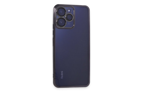 Newface Xiaomi Redmi 12 Kılıf Razer Lensli Silikon - Mor