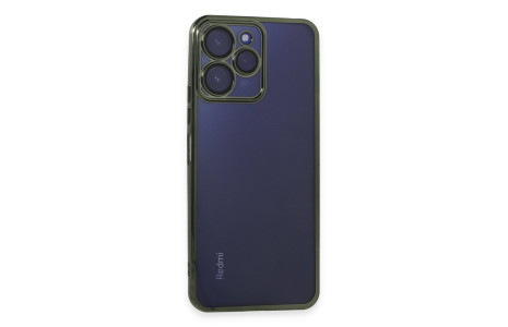 Newface Xiaomi Redmi 12 Kılıf Razer Lensli Silikon - Yeşil