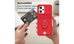 Newface Xiaomi Redmi 12 Kılıf Zuma Kartvizitli Yüzüklü Silikon - Lacivert