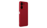 Newface Xiaomi Redmi 13C Kılıf First Silikon - Kırmızı