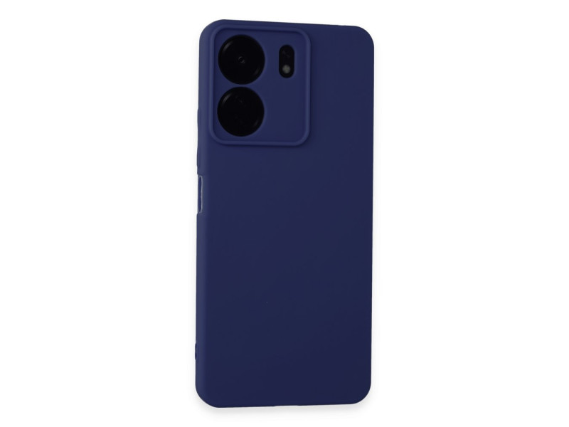 Newface Xiaomi Redmi 13C Kılıf First Silikon - Lacivert