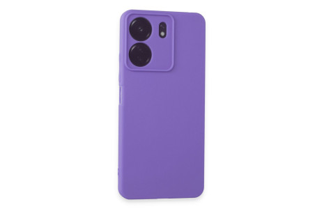 Newface Xiaomi Redmi 13C Kılıf First Silikon - Lila