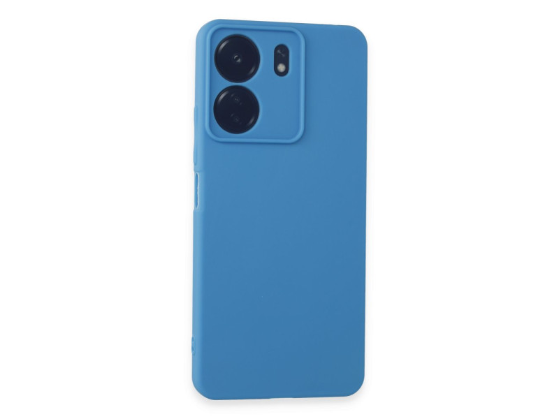 Newface Xiaomi Redmi 13C Kılıf First Silikon - Mavi