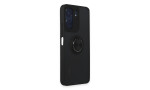 Newface Xiaomi Redmi 13C Kılıf Montreal Yüzüklü Silikon Kapak - Siyah