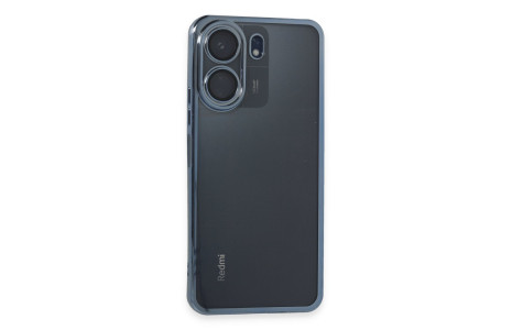 Newface Xiaomi Redmi 13C Kılıf Razer Lensli Silikon - Açık Mavi