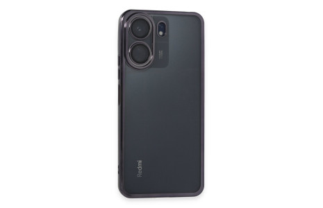 Newface Xiaomi Redmi 13C Kılıf Razer Lensli Silikon - Mor