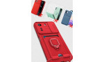 Newface Xiaomi Redmi 13C Kılıf Zuma Kartvizitli Yüzüklü Silikon - Siyah