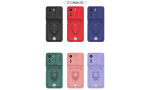 Newface Xiaomi Redmi 13C Kılıf Zuma Kartvizitli Yüzüklü Silikon - Siyah