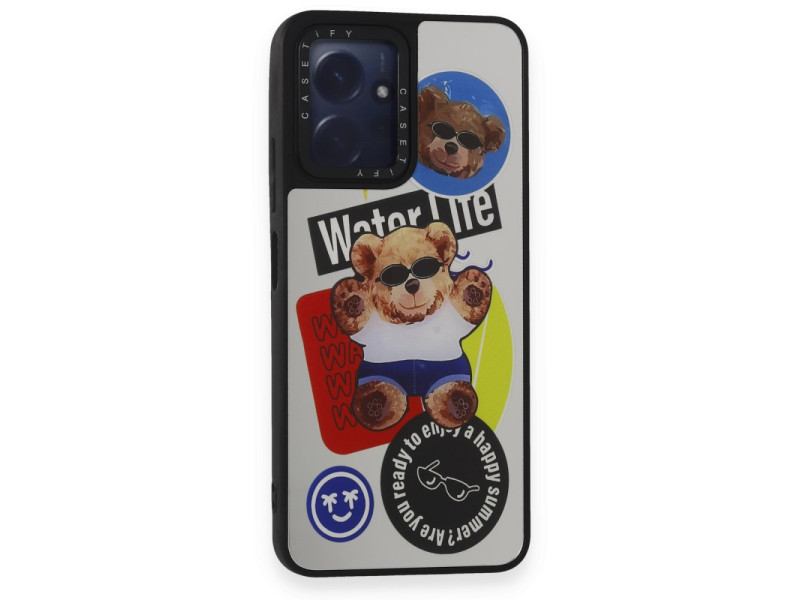 Newface Xiaomi Redmi Note 12 4G Kılıf Mirror Desenli Kapak - Mirror - 14