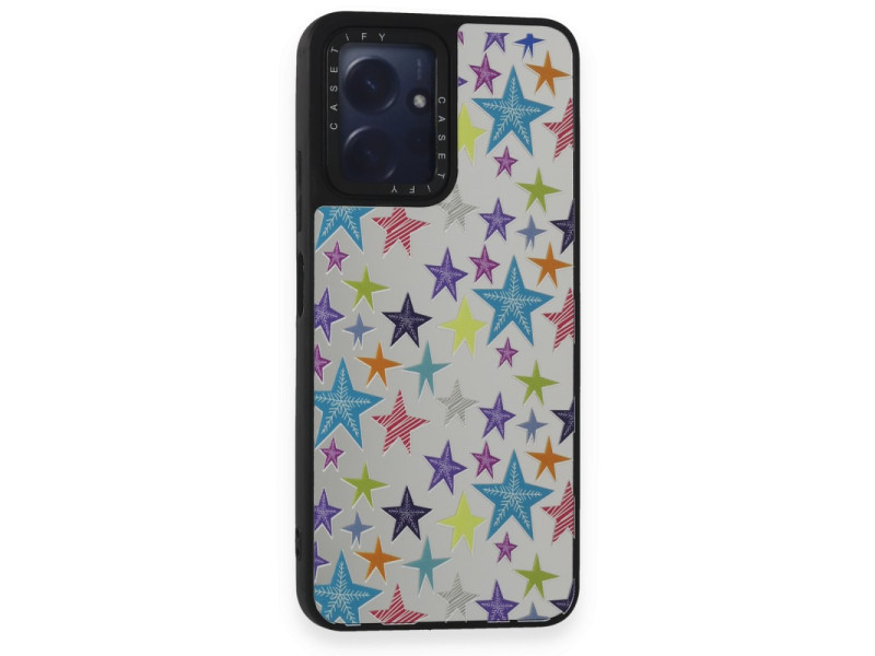 Newface Xiaomi Redmi Note 12 4G Kılıf Mirror Desenli Kapak - Mirror - 18