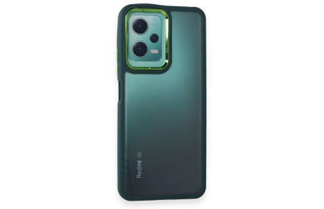 Newface Xiaomi Redmi Note 12 5G Kılıf Dora Kapak - Haki Yeşil