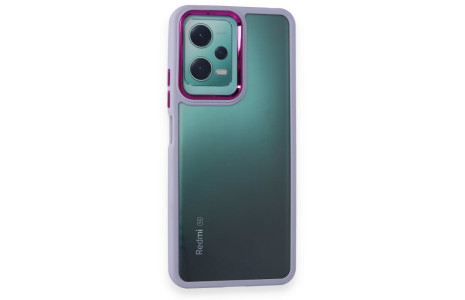 Newface Xiaomi Redmi Note 12 5G Kılıf Dora Kapak - Lila
