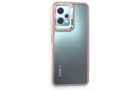 Newface Xiaomi Redmi Note 12 5G Kılıf Dora Kapak - Pudra