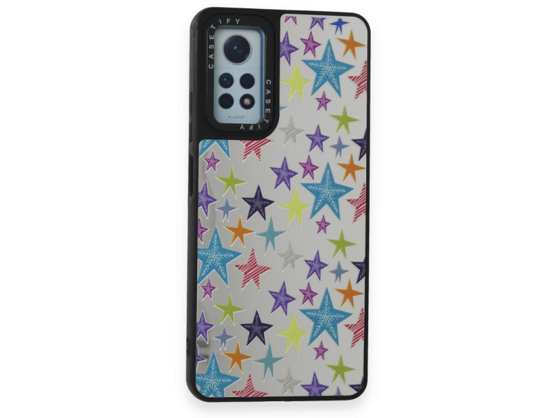 Newface Xiaomi Redmi Note 12 Pro 4G Kılıf Mirror Desenli Kapak - Mirror - 18