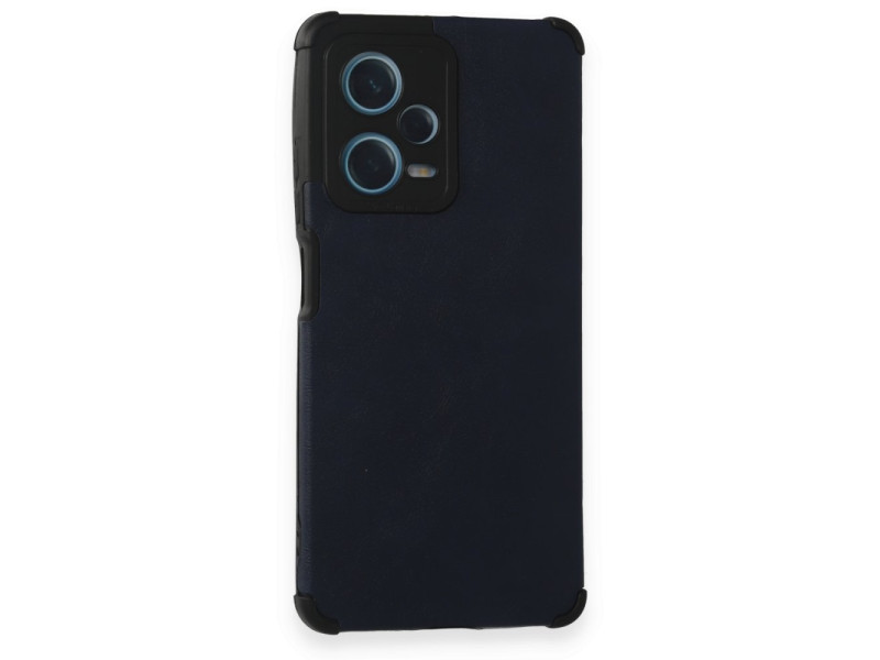 Newface Xiaomi Redmi Note 12 Pro Plus Kılıf Loop Deri Silikon - Lacivert