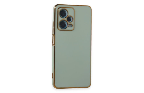 Newface Xiaomi Redmi Note 12 Pro Plus Kılıf Volet Silikon - Açık Yeşil