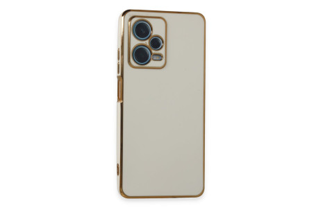 Newface Xiaomi Redmi Note 12 Pro Plus Kılıf Volet Silikon - Beyaz