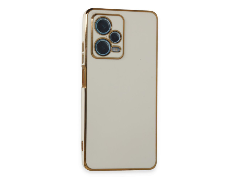 Newface Xiaomi Redmi Note 12 Pro Plus Kılıf Volet Silikon - Beyaz