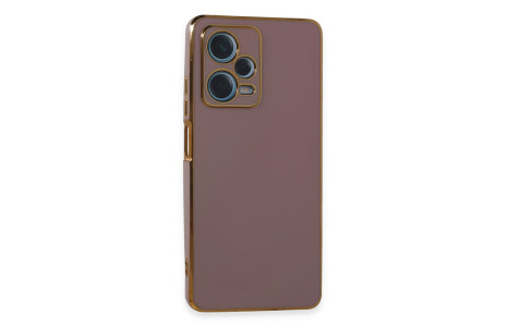 Newface Xiaomi Redmi Note 12 Pro Plus Kılıf Volet Silikon - Mor