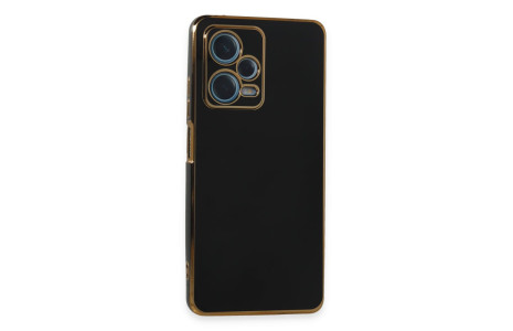 Newface Xiaomi Redmi Note 12 Pro Plus Kılıf Volet Silikon - Siyah