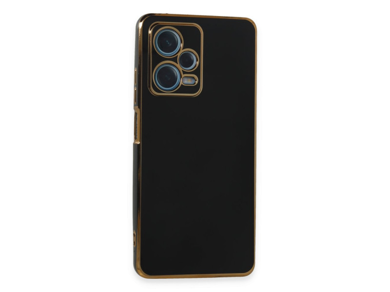Newface Xiaomi Redmi Note 12 Pro Plus Kılıf Volet Silikon - Siyah