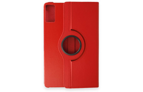 Newface Xiaomi Redmi Pad SE Kılıf 360 Tablet Deri Kılıf - Kırmızı