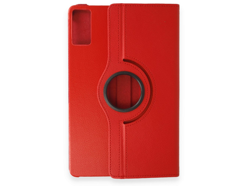 Newface Xiaomi Redmi Pad SE Kılıf 360 Tablet Deri Kılıf - Kırmızı