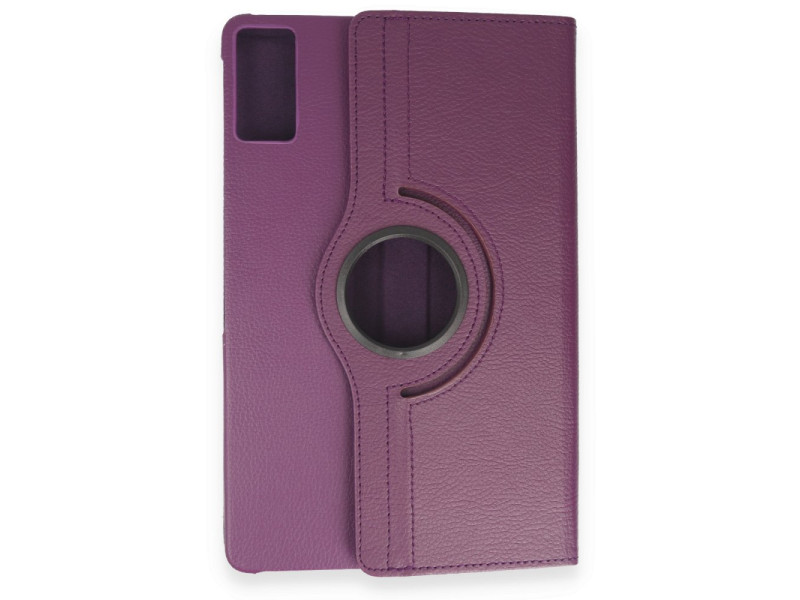 Newface Xiaomi Redmi Pad SE Kılıf 360 Tablet Deri Kılıf - Mürdüm
