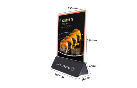 Newface YT15 13.000 mAh Masaüstü Reklam Standlı Kafe Tipi Type-C Çıkışlı Powerbank - Gümüş