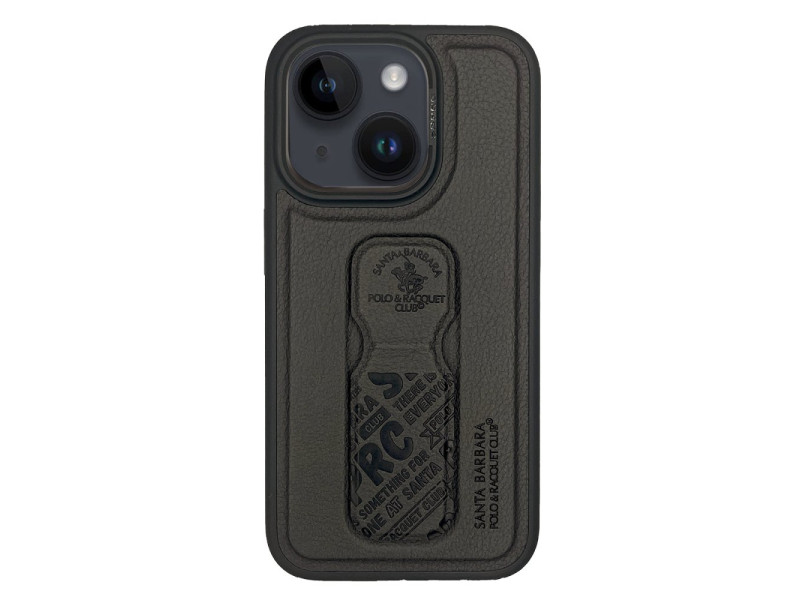 Santa Barbara Polo Racquet Club iPhone 15 Blaise Stand Kapak - Gri